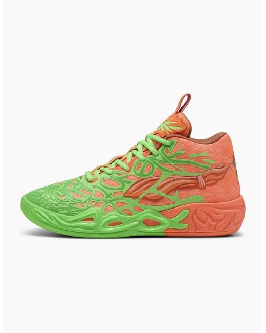 PUMA Green Mb.04 Tmnt L And M Basketball Trainers for men