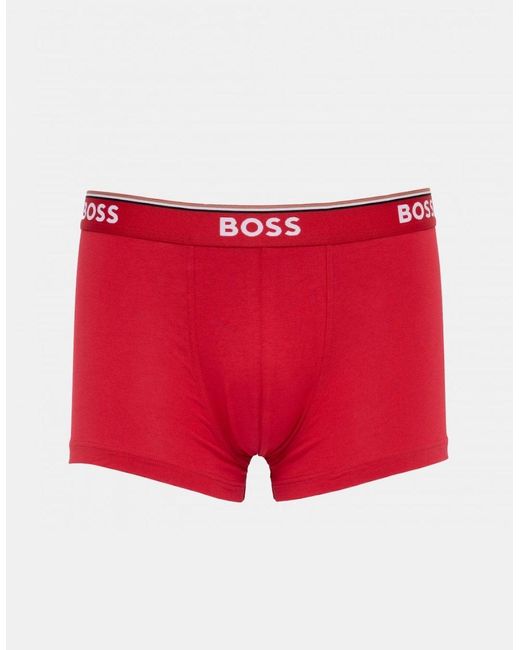 Boss Red Boss 3 Pack Power Trunks Nos for men