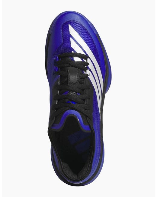 Adidas Blue Adizero Selec Lace Up Road Shoes for men