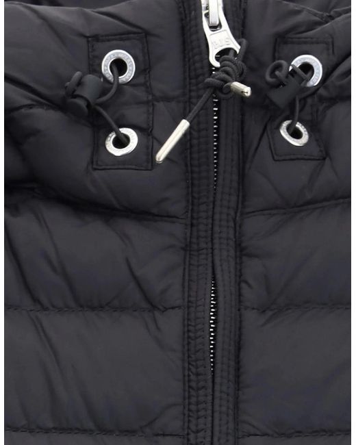 Parajumpers Blue Meredith Hooded Down Jacket