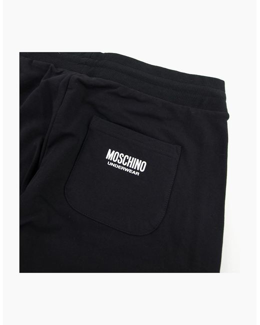 Moschino Black Underwear Logo Tape Shorts 0555 for men