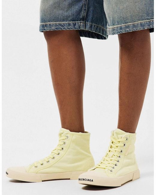 Balenciaga Natural Ankle Length Sneakers