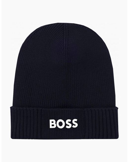 Boss Blue Asic Hat for men