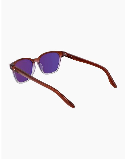 Nike Purple Shadow Square Sunglasses for men