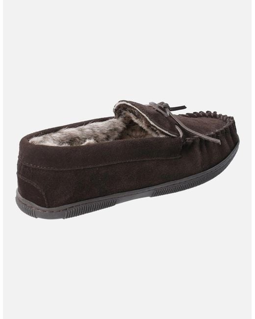 Hush Puppies Brown Ace Slippers for men