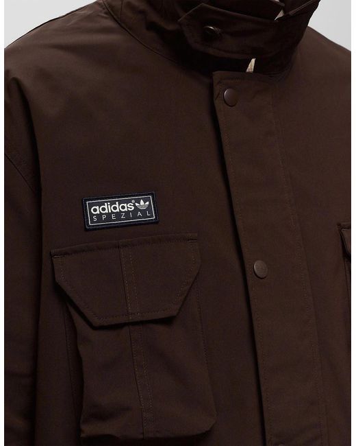 Adidas Brown Spzl Haslingden Jacket