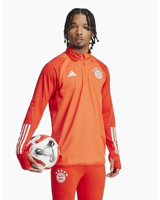 Adidas Orange Fcb Pro Top for men