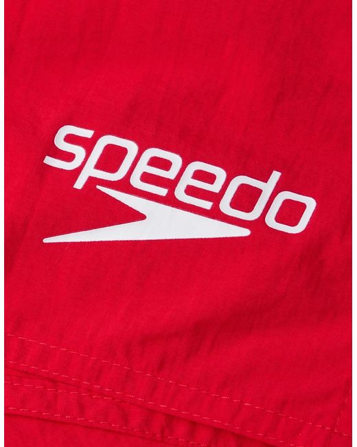 Speedo Red Essential Swim Shorts for men