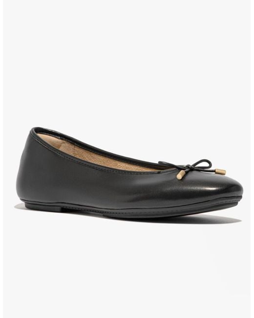 Fitflop Black Delicato Bow Ballet Flats