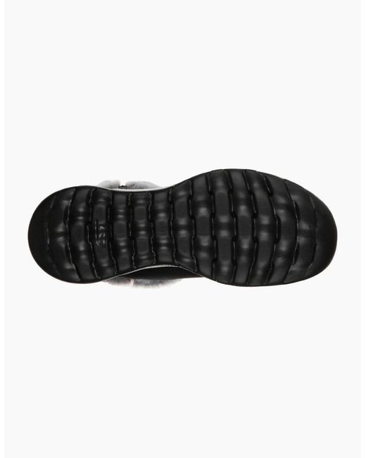 Skechers Black On The Go Joy Savvy Wide Fit Ankle Boots