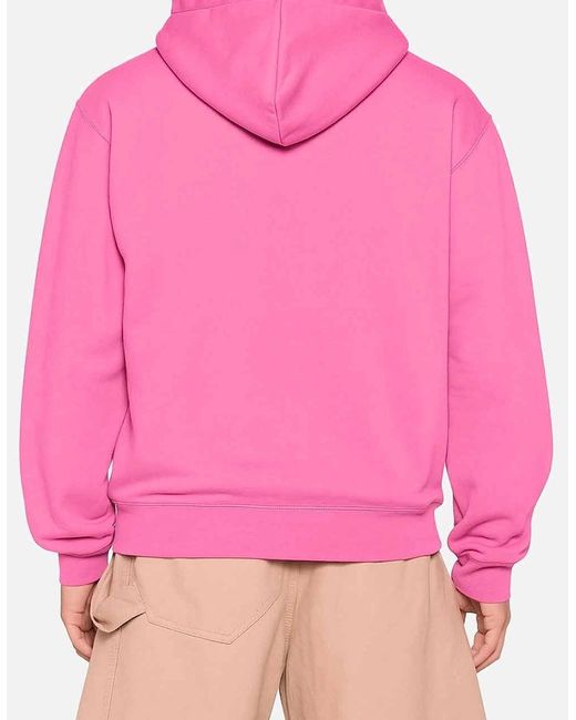 Jacquemus Pink Le Sweatshirt Hoodie for men