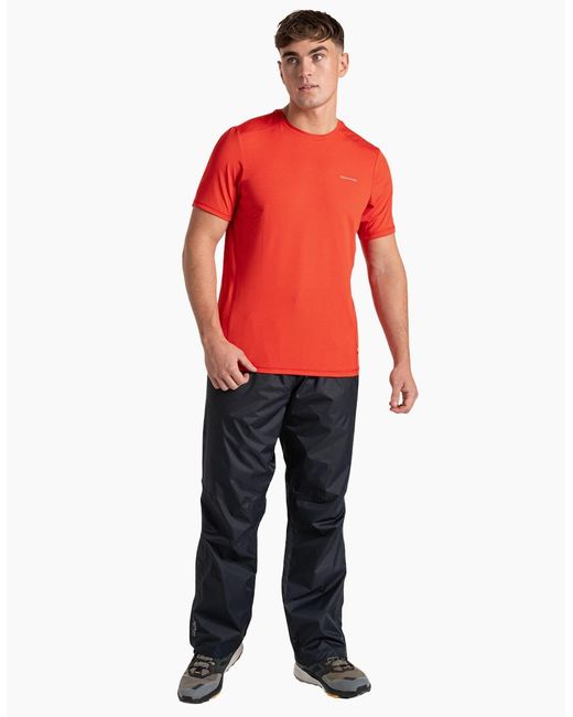 Craghoppers Gray Adult Ascent Ii Waterproof Over Trousers for men