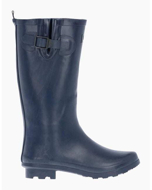Trespass Blue Ladies Damon Waterproof Wellington Boots