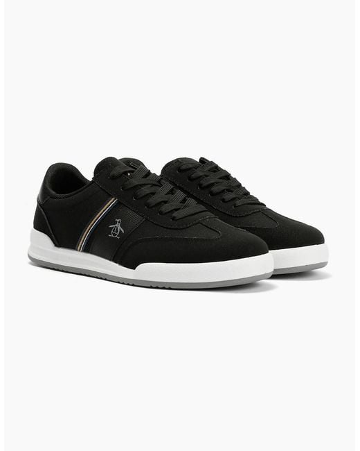 Original Penguin Blue Penguin Gaz Trainers for men