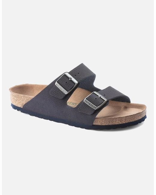 Birkenstock Arizona Blue Vegan Micro Fibre Sandals for men