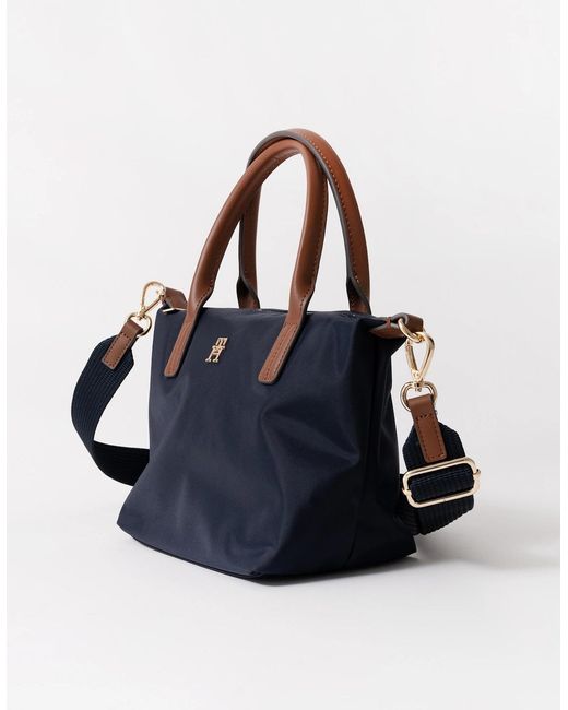 Tommy Hilfiger Blue Popette Mini Tote Bag