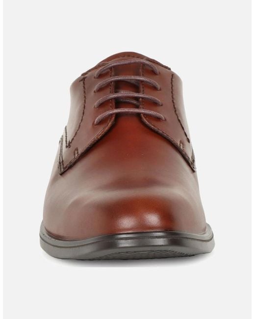 Ecco Brown Melbourne Formal Lace Up Shoes for men
