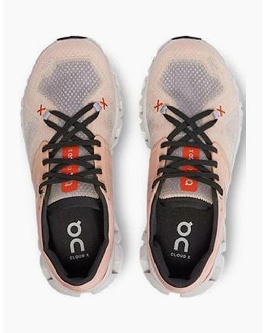 On Shoes Natural Running Cloud X 3 Trainers