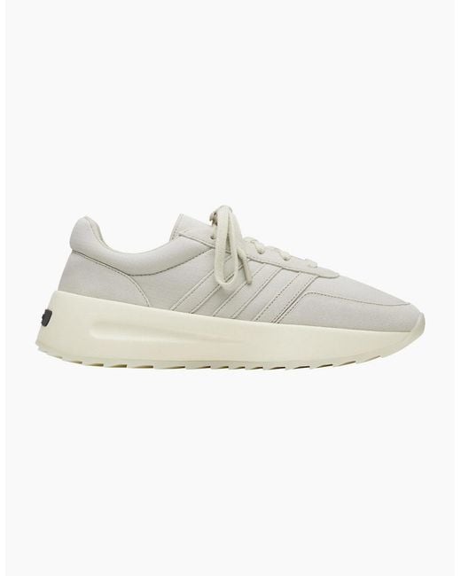 Adidas White Ath La Basketball Trainers for men