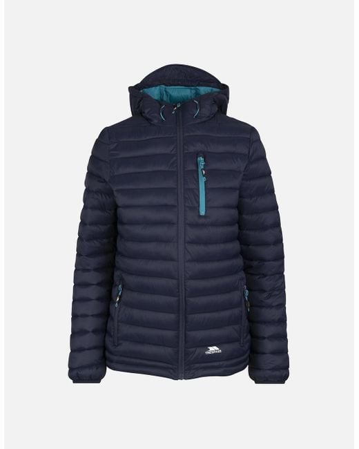 Trespass Black Ladies Lenka Hooded Padded Jacket