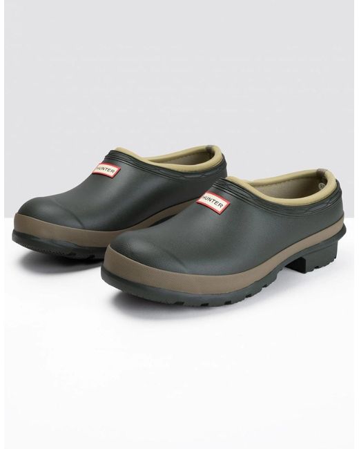 Hunter Green Gardener Clog