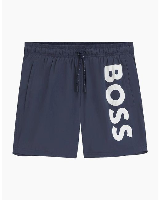 Boss Blue Boss Octopus Swim Shorts