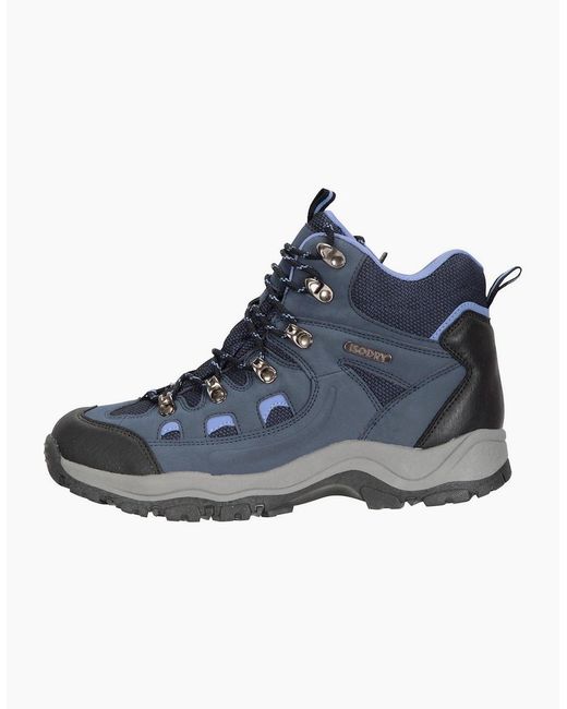Mountain Warehouse Blue Ladies Adventurer Waterproof Walking Boots