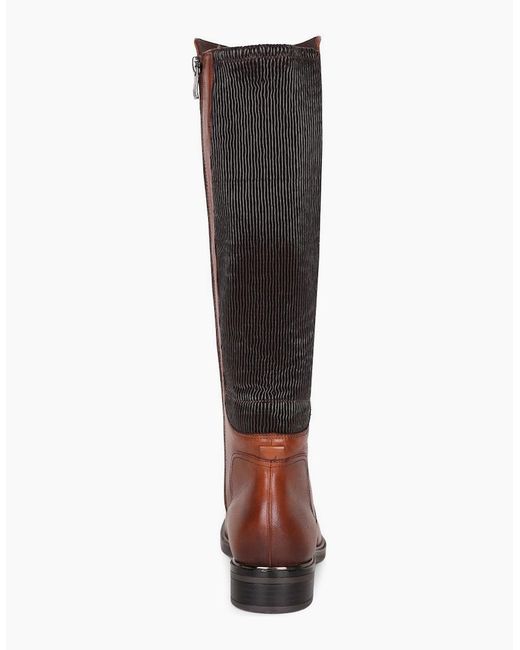 Caprice Brown Locket M Knee High Boots