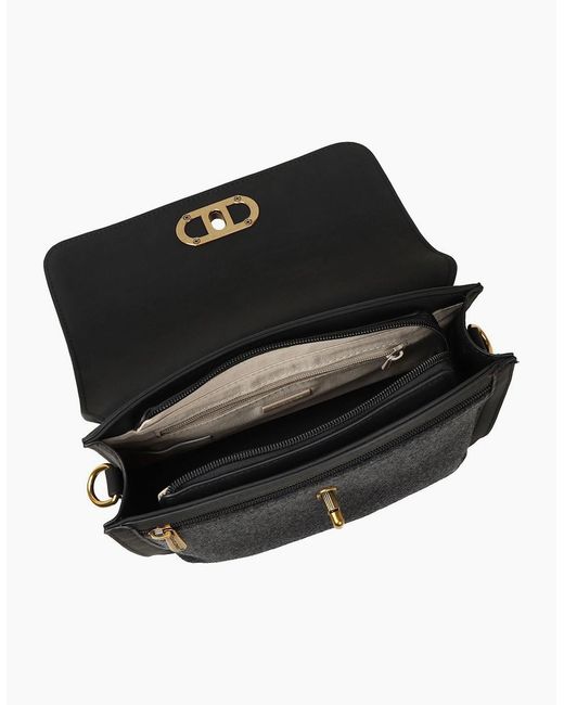 David Jones Black Chartres Shoulder Bag