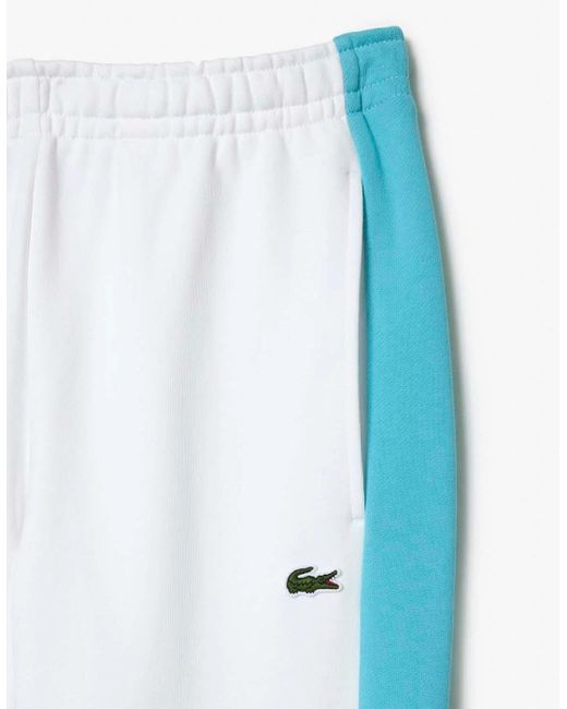 Lacoste Blue Colourblock Sweatpants for men