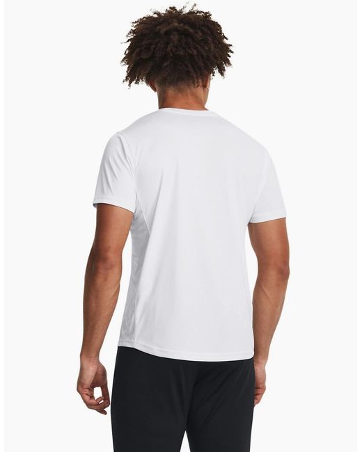 Under Armour White Challenger Training T-Shirt for men