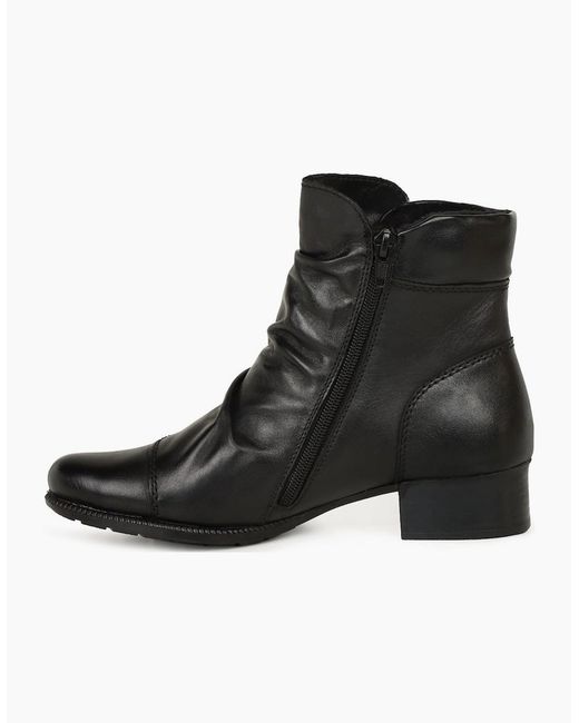 Rieker Black Pickering Ankle Boots