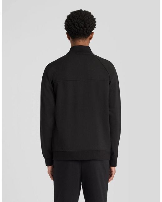 Lyle & Scott Black Sports Lightweight Track Jacket for men