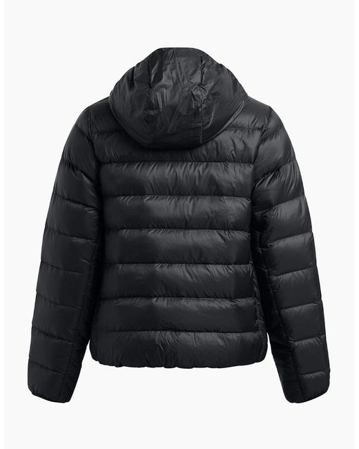 Under Armour Blue Armour Legend Down Hooded Jacket