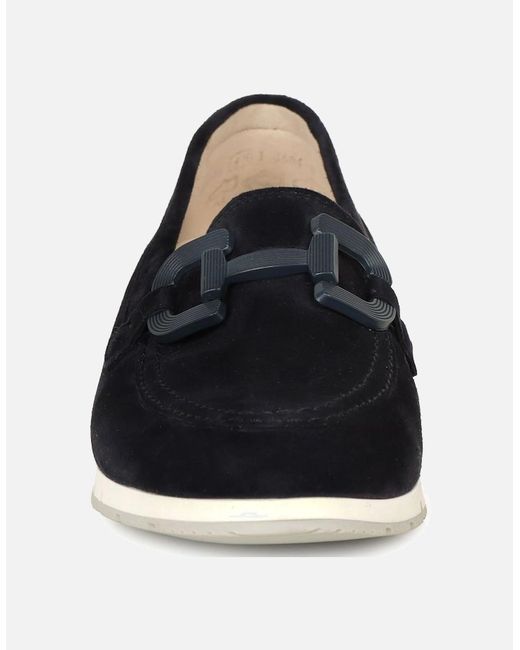 Gabor Blue Baby Loafers
