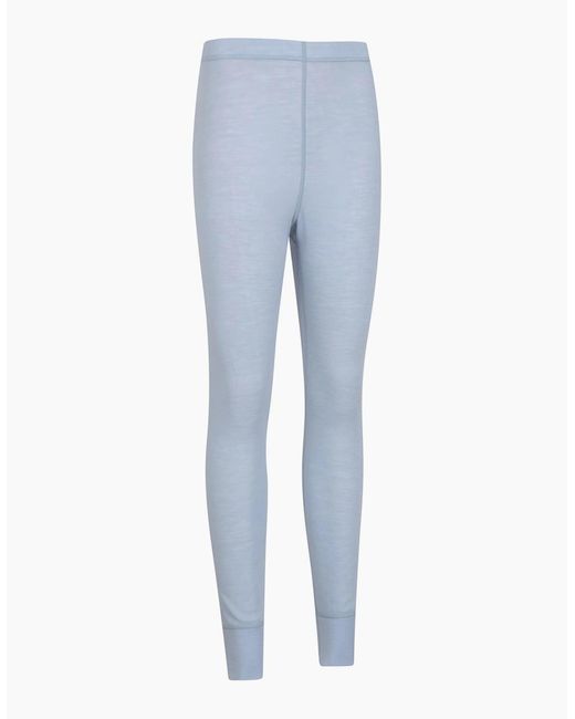 Mountain Warehouse Blue Ladies Merino Ii Thermal Bottoms