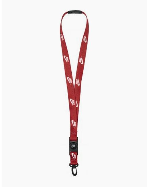 Nike Red Club Standard Lanyard for men