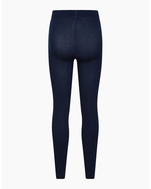 Mountain Warehouse Blue Ladies Brushed Isotherm Leggings