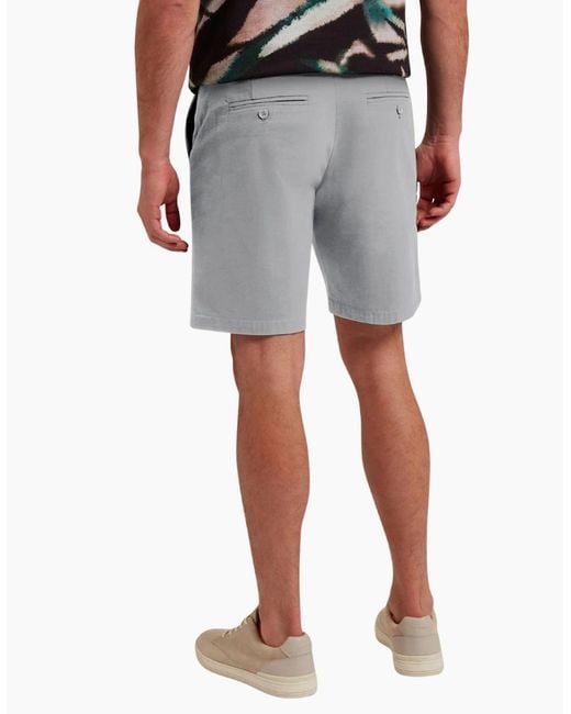 Ted Baker Gray Barnham Core Light Chino Shorts for men