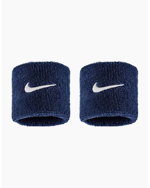 Nike Blue Classic Swoosh Wristband