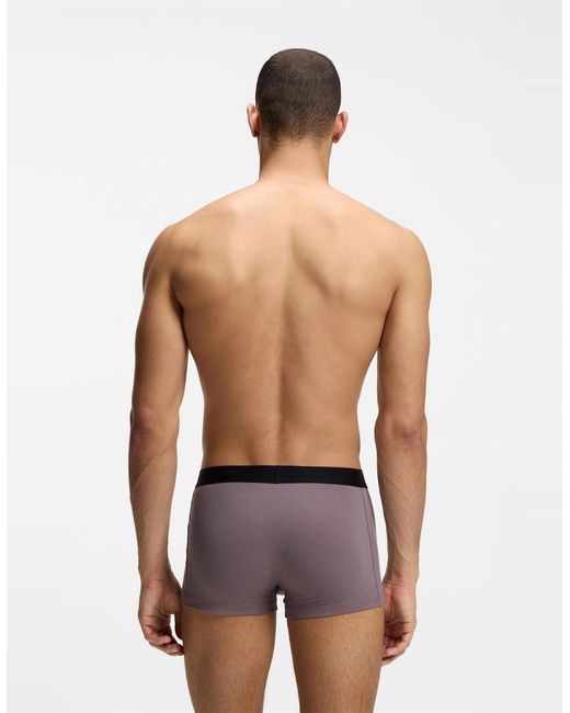 Boss Gray One Trunks for men