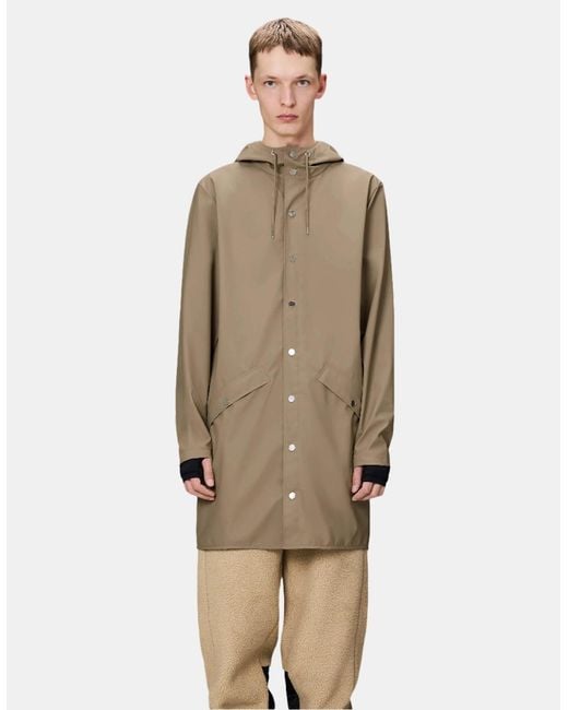 Rains Natural Long Jacket