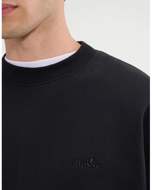 Ellesse Black Rafori Sweatshirt for men