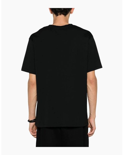 Balmain Black Paris Bold Brand Logo T-Shirt for men