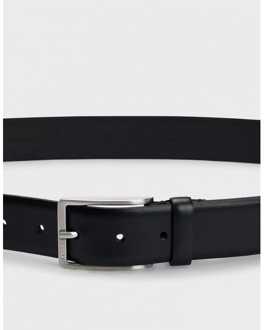 Boss Black Boss Erman Leather Belt for men