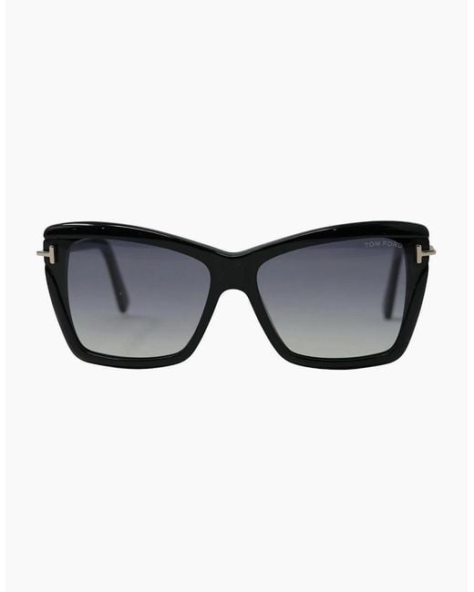 Tom Ford Black Leah Ft0849 F 01B Sunglasses