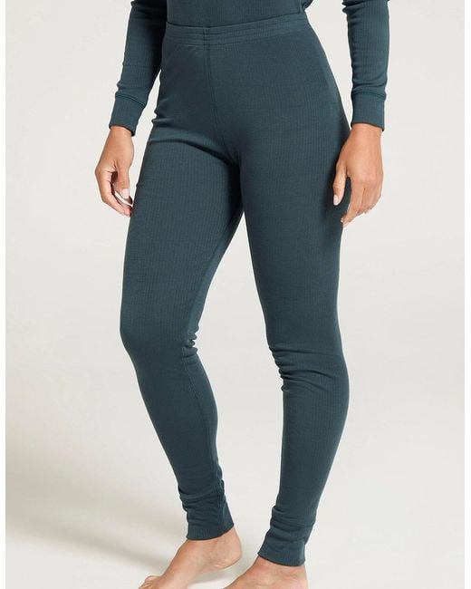Mountain Warehouse Blue Ladies Talus Base Layer Bottoms