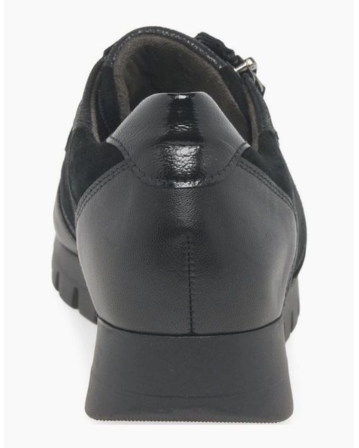 Gabor Black Willet Trainers