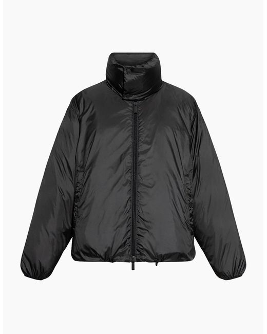 DSquared² Black Plain Puffer Jacket for men