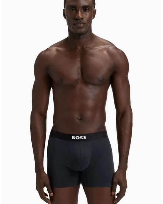 Boss Blue Boss 3P D.Beckham Boxer Briefs for men